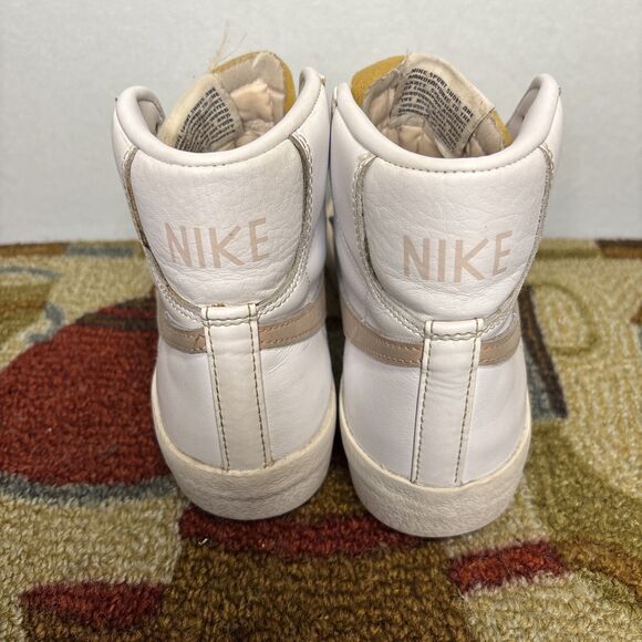 Nike Blazer Mid '77 Vintage White & Pink Oxford Sneakers CZ1055-118 Size 6 - Picture 4 of 5